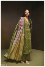 My Fashion Road Ganga Fashion Jules Exclusive Fancy Satin Silk Suit  | S2351 – D