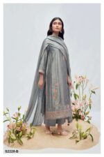 My Fashion Road Ganga Fashion Kairy Weeding Wear Designer Silk Suit | S2228  – B