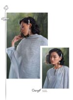My Fashion Road Ganga Fashion Nihira Fancy Handwork Linen Cotton Suit | C1955