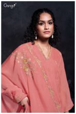 My Fashion Road Ganga Fashion Pravi Ladies Wear Organa Silk Dress | S2751 – A