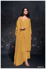 My Fashion Road Ganga Fashion Pravi Ladies Wear Organa Silk Dress | S2751 – B
