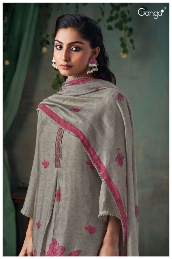 My Fashion Road Ganga Fashion Rosamie Exclusive Fancy Silk Ganga Suit | S2822- B