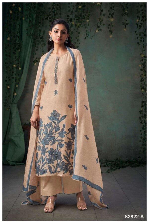 My Fashion Road Ganga Fashion Rosamie Exclusive Fancy Silk Ganga Suit | S2822- A