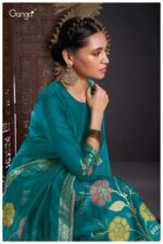 My Fashion Road Ganga Fashion Salima Designer Silk Jacquard Suit | S2450 – D My Fashion Road Ganga Fashion Salima Designer Silk Jacquard Suit | S2450 – D