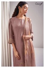 My Fashion Road Ganga Fashion Sawyer Fancy Bemberg Silk Latest Design Suit | S2180 – C