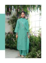 My Fashion Road Ganga Fashion Sharvi Fancy Linen Cotton Ladies Suit | C1978