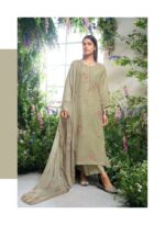 My Fashion Road Ganga Fashion Sharvi Fancy Linen Cotton Ladies Suit | C1975