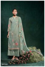 My Fashion Road Ganga Fashion Shiza Festive Wear Georgette Pattern Suit  | S2774 – B