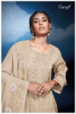 My Fashion Road Ganga Fashion Theodora Fancy Organza Pattern Designer Suit | S2470 – P