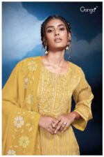 My Fashion Road Ganga Fashion Theodora Fancy Organza Pattern Designer Suit | S2470 – J