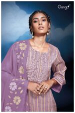 My Fashion Road Ganga Fashion Theodora Fancy Organza Pattern Designer Suit | S2470 – F