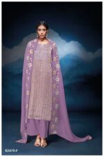 My Fashion Road Ganga Fashion Theodora Fancy Organza Pattern Designer Suit | S2470 – F