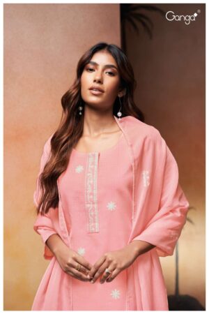 My Fashion Road Ganga Fashion Ursalie Fancy Cotton Salwar Kameez | S2773 – A