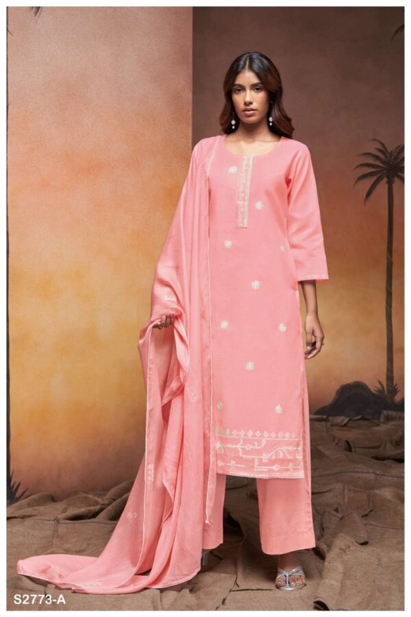 My Fashion Road Ganga Fashion Ursalie Fancy Cotton Salwar Kameez | S2773 – A