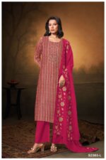 My Fashion Road Ganga Fashion Ydira Organza Designer Suit | S2365 – L My Fashion Road Ganga Fashion Ydira Organza Designer Suit | S2365 – L