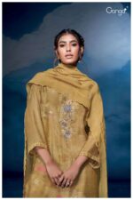 My Fashion Road Ganga Fashion Zayla Fancy Bemberg Silk Suit | S2565 – C