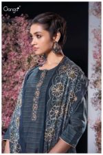 My Fashion Road Ganga Fashion Zhen Premium Woven Pattern Exclusive Suit | S2712 – D