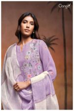 My Fashion Road Ganga Fashion Zohal Premium Design Cotton Linen Suit | S2795 – A