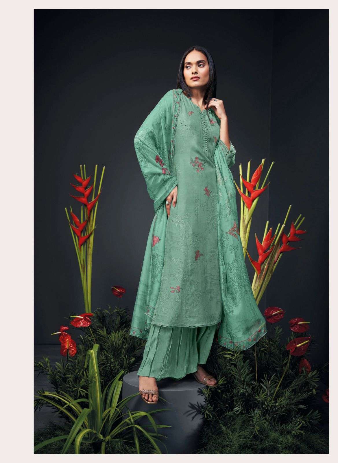 My Fashion Road Ganga Zanera Branded Premium Designs Silk Occasion Wear Dress | C1692 My Fashion Road Ganga Zanera Branded Premium Designs Silk Occasion Wear Dress | C1692