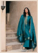 My Fashion Road Varsha Jade Fancy Russian Silk Wedding Wear Suit | Jd – 02