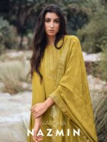 My Fashion Road Varsha Nazmin Festive Wear Crape Woven Pattern Suit | NZ-03