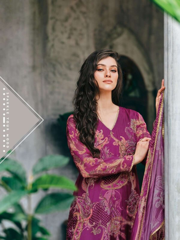 My Fashion Road Varsha Vyara Fancy Chinon Exclusive Suit | VR – 04