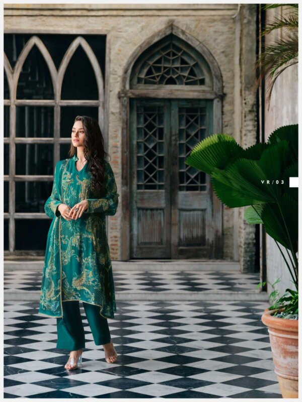 My Fashion Road Varsha Vyara Fancy Chinon Exclusive Suit | VR – 03