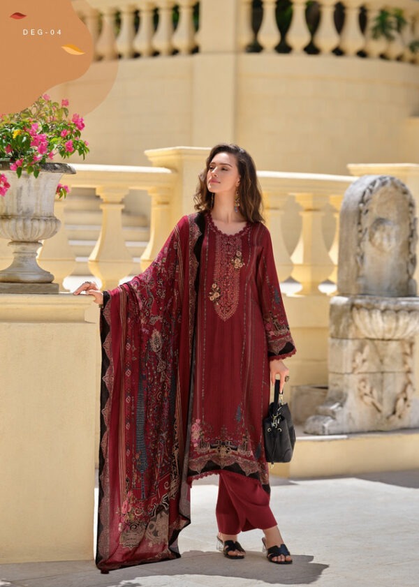 My Fashion Road Varsha Dil E Gulzar Winter Wear Pashmina Suit | DEG-04
