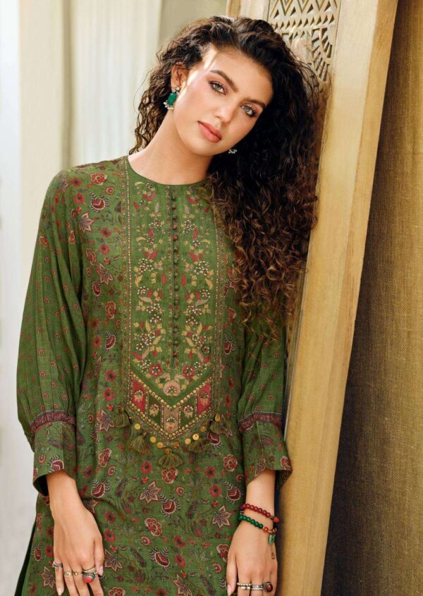 My Fashion Road Varsha Chintz Dream Viscose Pashmina Exclusive Winter Suit | CD-01