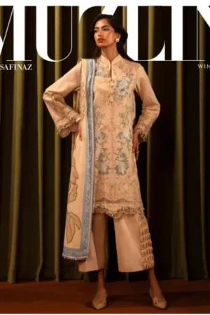 My Fashion Road Sana Safinaz Muzlin Unstitched Fall Winter 2024 | 12A