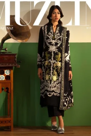 My Fashion Road Sana Safinaz Muzlin Unstitched Fall Winter 2024 | 12B