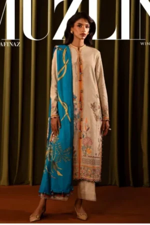 My Fashion Road Sana Safinaz Muzlin Unstitched Fall Winter 2024 | 14A