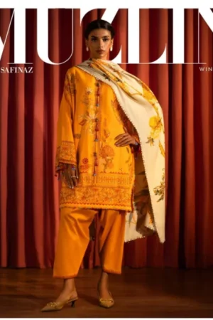 My Fashion Road Sana Safinaz Muzlin Unstitched Fall Winter 2024 | 14B