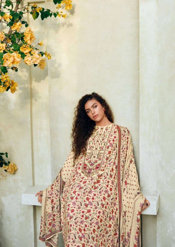 My Fashion Road Varsha Chintz Dream Viscose Pashmina Exclusive Winter Suit | CD-02