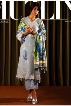 My Fashion Road Sana Safinaz Muzlin Unstitched Fall Winter 2024 | 15A