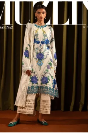 My Fashion Road Sana Safinaz Muzlin Unstitched Fall Winter 2024 | 17A