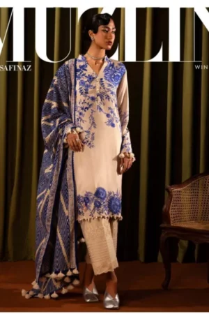 My Fashion Road Sana Safinaz Muzlin Unstitched Fall Winter 2024 | 18A