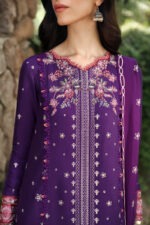 My Fashion Road Qalamkar Qlinekari Linen Bridal Collection 2024 | LM-15