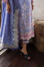 My Fashion Road Qalamkar Qlinekari Linen Bridal Collection 2024 | LM-09