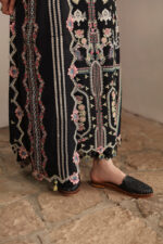 My Fashion Road Qalamkar Qlinekari Linen Bridal Collection 2024 | LM-02