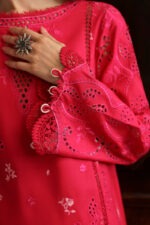 My Fashion Road Qalamkar Qlinekari Linen Bridal Collection 2024 | LM-07