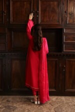 My Fashion Road Qalamkar Qlinekari Linen Bridal Collection 2024 | LM-07