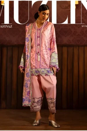 My Fashion Road Sana Safinaz Muzlin Unstitched Fall Winter 2024 | 21A