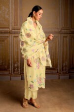 My Fashion Road Kimora Qurbat Bemberg Silk With Resham Embroidery Suit | 2212
