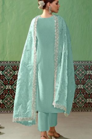 My Fashion Road Kimora Heer Savera Partywear Designer Silk Suit | 2223