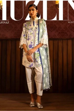 My Fashion Road Sana Safinaz Muzlin Unstitched Fall Winter 2024 | 24B