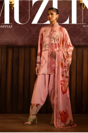 My Fashion Road Sana Safinaz Muzlin Unstitched Fall Winter 2024 | 25A
