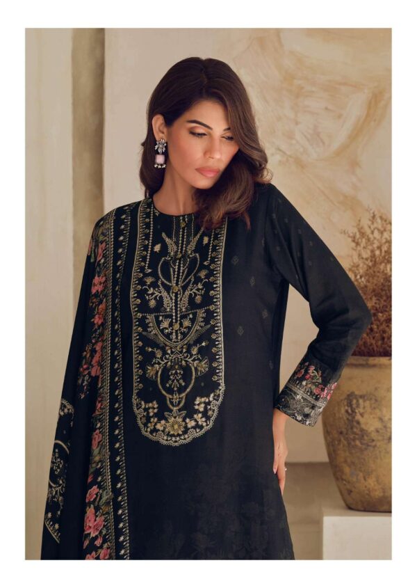 My Fashion Road Varsha Floral Fantasy Fancy Handwork Pashmina Suit | FF-01