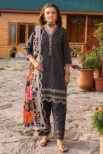 My Fashion Road Aniq Charizma Fall Unstitched Winter Collection 2024 | ANW4-01