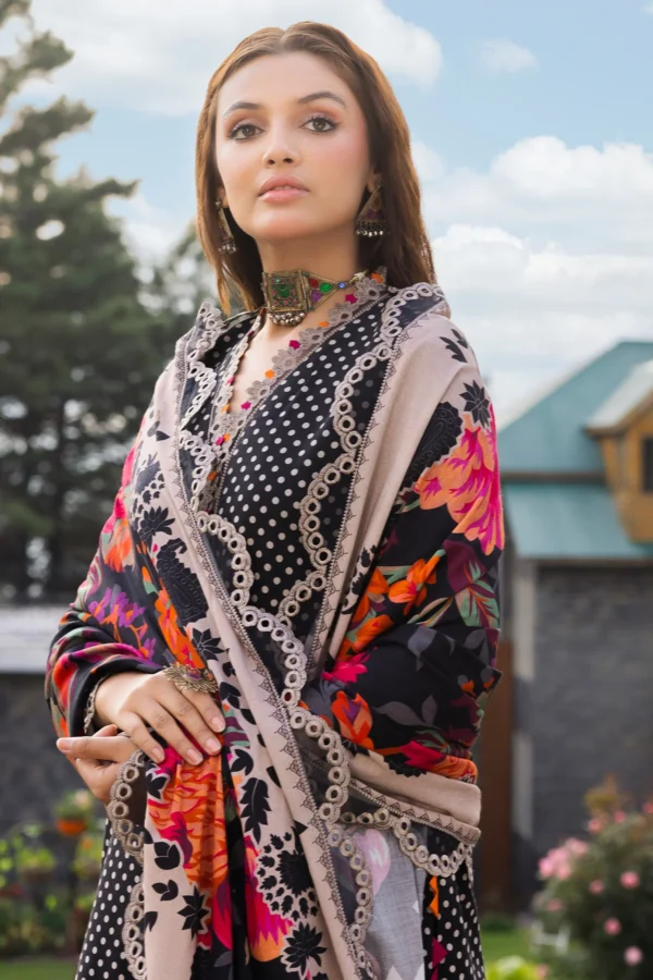 My Fashion Road Aniq Charizma Fall Unstitched Winter Collection 2024 | ANW4-01